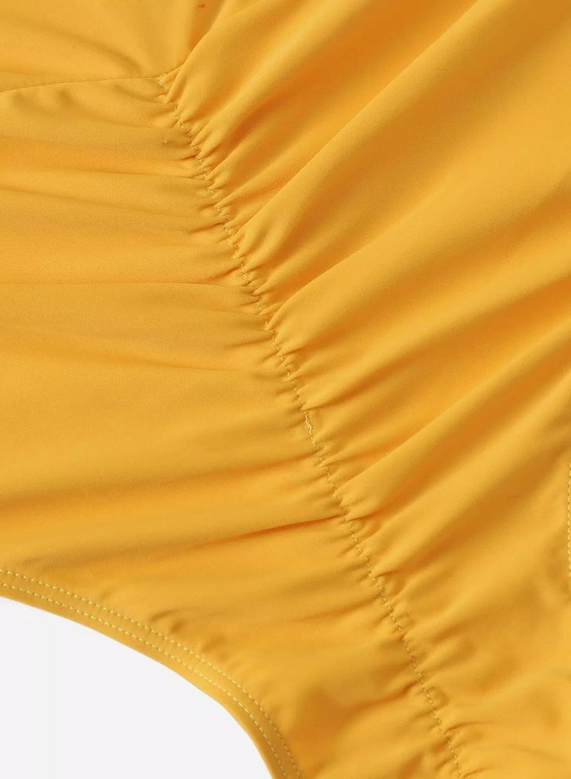 Generic Maternity Solid High Waisted Bikini Panty - Image 3