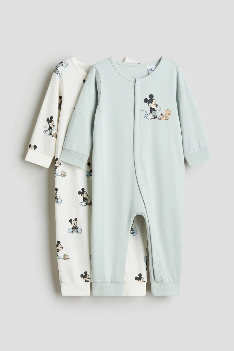 H&M 2-pack printed pyjamas