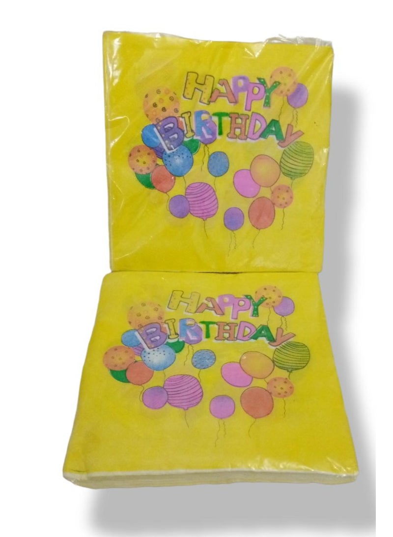 Birthday Party Cups and Napkins Set - Image 3