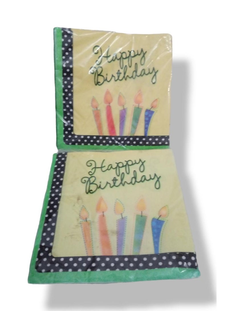 Birthday Party Cups and Napkins Set - Image 4