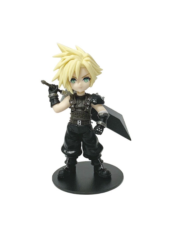 general Final Fantasy 7 Desktop Decoration Zaks character Model Collection Decoration Toys Gifts for Family and Friends - Image 1