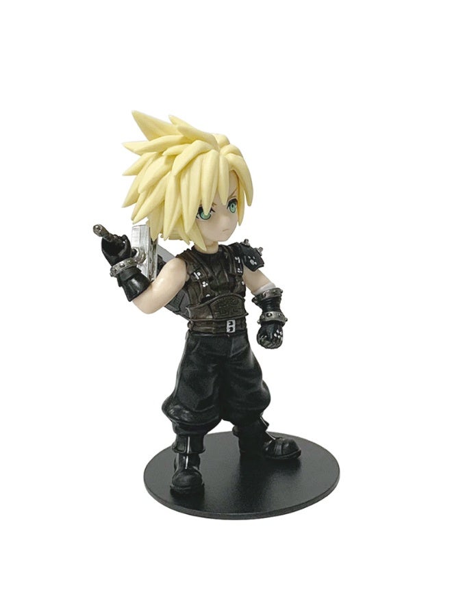 general Final Fantasy 7 Desktop Decoration Zaks character Model Collection Decoration Toys Gifts for Family and Friends - Image 2