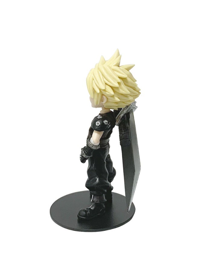 general Final Fantasy 7 Desktop Decoration Zaks character Model Collection Decoration Toys Gifts for Family and Friends - Image 5