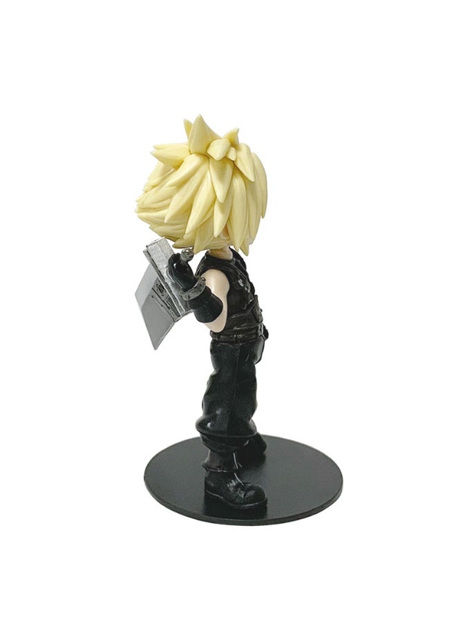 general Final Fantasy 7 Desktop Decoration Zaks character Model Collection Decoration Toys Gifts for Family and Friends - Image 4