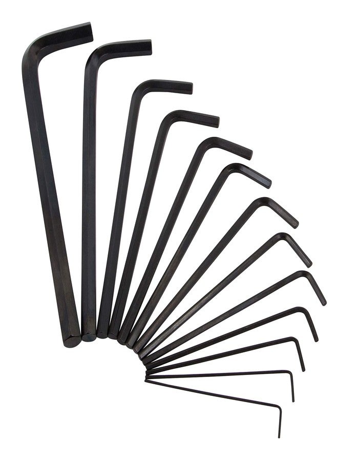 ستيلمان مجموعة مفاتيح ربط سداسية طويلة الذراع من ستيلمان، مكونة من 13 قطعة، متري (مم)، أعمدة مفك بطول ممتد للوصول الطويل، أطراف مشطوفة، فولاذ متين مقاوم للتشوه - Image 3