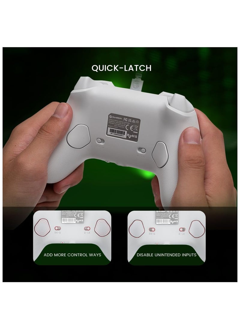 Generic - Classic Gamepad GameSir G7se Wired Game Controller for Xbox Series X/S, Xbox One, Windows 10/11 Plug Steam and Play Gaming Gamepad with Hall Effect Joysticks/Hall Trigger White - Image 1
