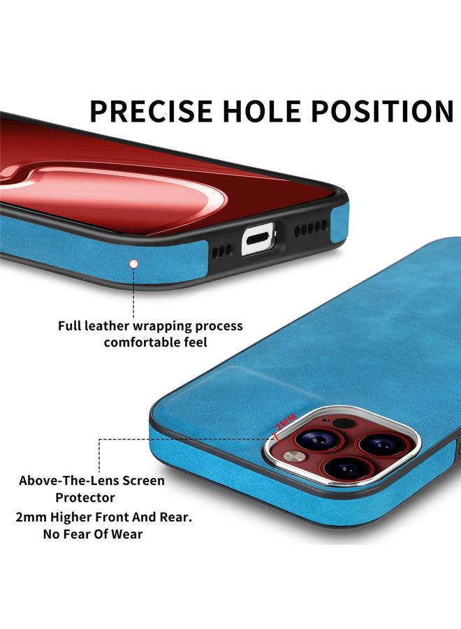 اس-توب جراب لهاتف iPhone 15 Pro Max مصنوع من مادة TPU المقاومة للصدمات وملمس الجلد - Image 3