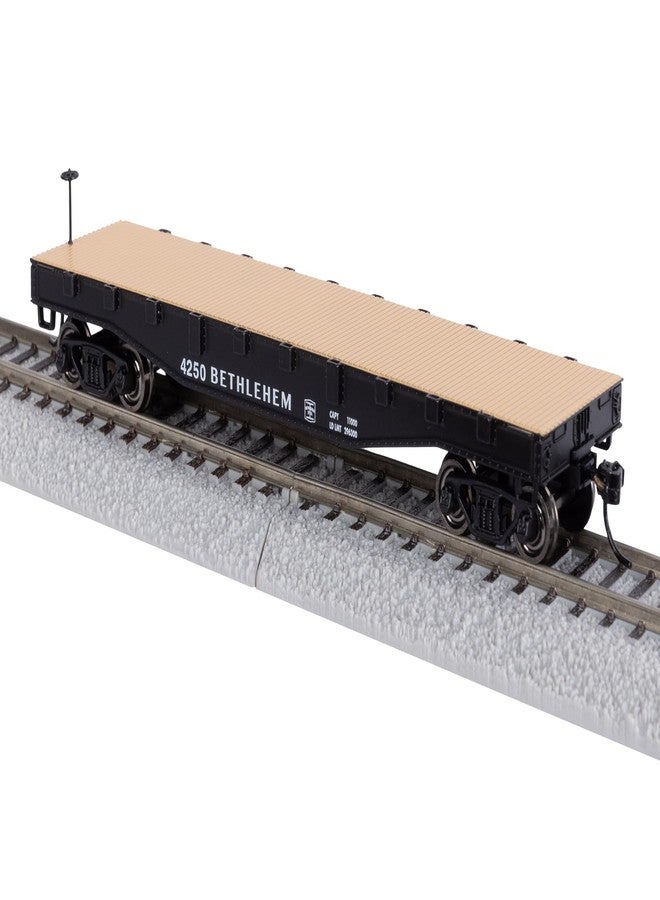 Lionel Bethlehem Steel #4250 HO Gauge Model Train Flatcar, Railroad Train Car with Metal Wheels & Metal Knuckle Couplers, Age 14+ - Image 1