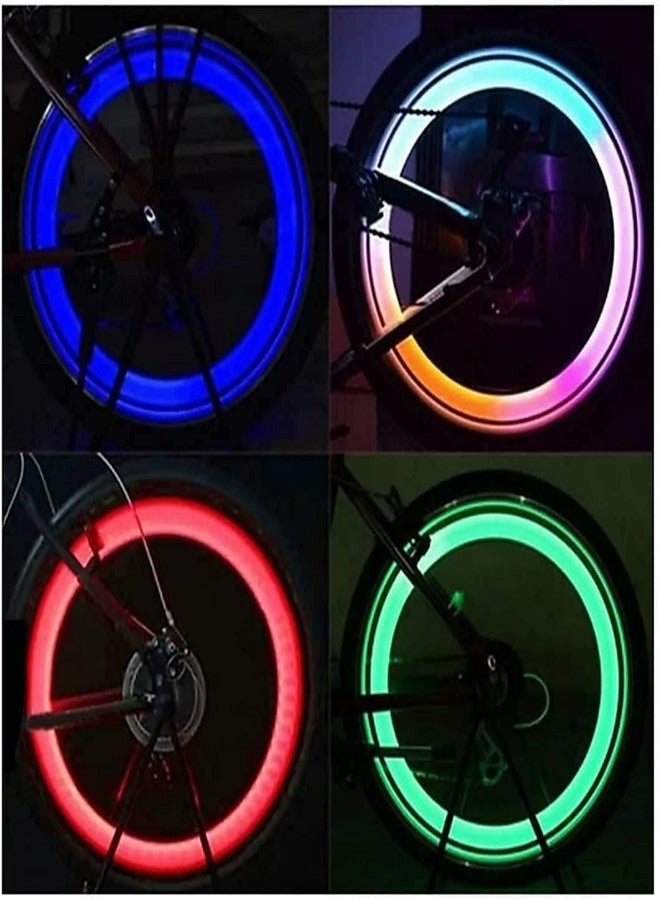 Spedy Bicycle/Bikes/Cars Wheel Light Multi Colors Colorful tyre Valve caps Firefly led Motion Movement Type Set of 2 Tyrelight1 - Image 3