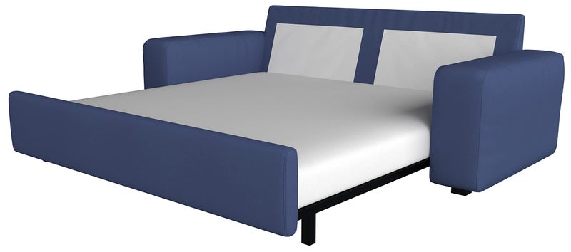 غطاء سرير أريكة KIVIK بديل مخصص لسرير IKEA Kivik فقط باللون الأزرق