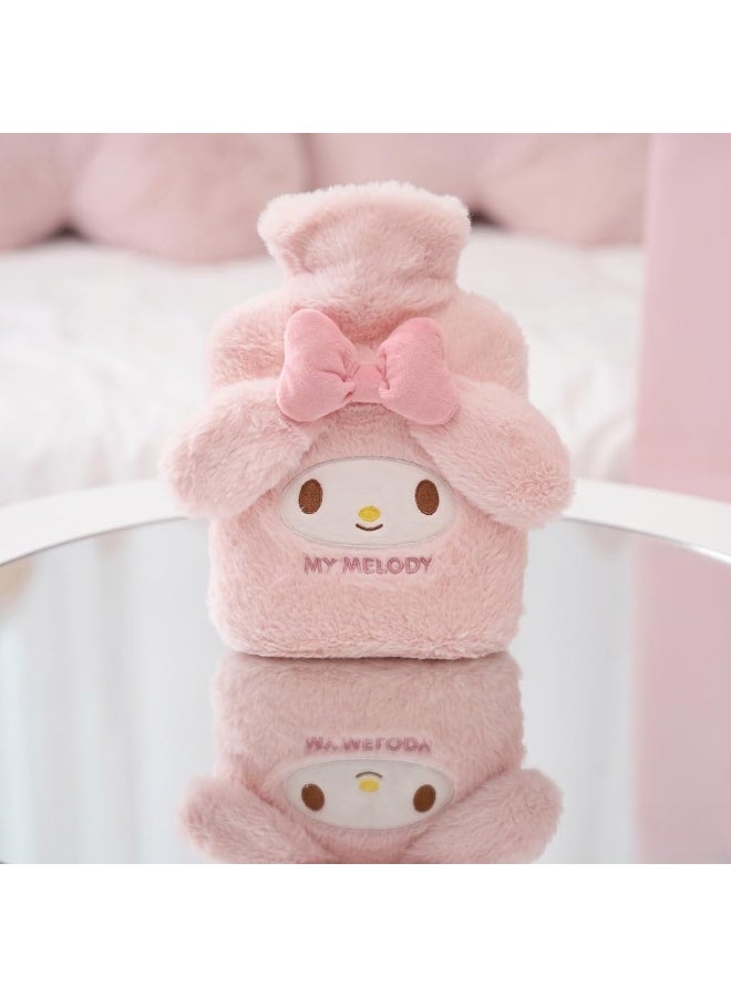 Hugifts 1000ml Plush Hot Water Bottle, Leak-Proof Reusable Warm Water Bag for Period Pain & Muscle Relief - Image 3