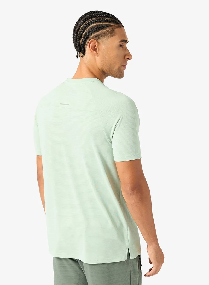 Sun and Sand Sports Green Men's Training T-Shirt for Men | Best Price UAE