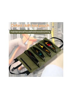 PROMASS promass Roll Up Tool Bag, Heavy Duty Tool Roll Bag Organizer, Canvas Multi-Purpose Tool Storage Bag  - Image 2