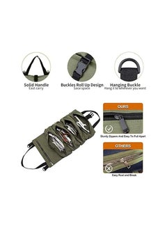 PROMASS promass Roll Up Tool Bag, Heavy Duty Tool Roll Bag Organizer, Canvas Multi-Purpose Tool Storage Bag  - Image 3