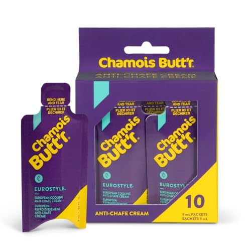 CHAMOIS BUTT'R Chamois Buttr Eurostyle AntiChafe Cream 10pack of 9mL packets - Image 1