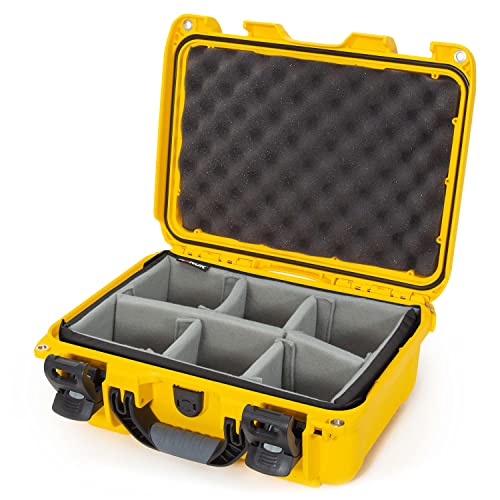 Nanuk 915 Waterproof Hard Case with Padded Dividers - Yellow - Image 1