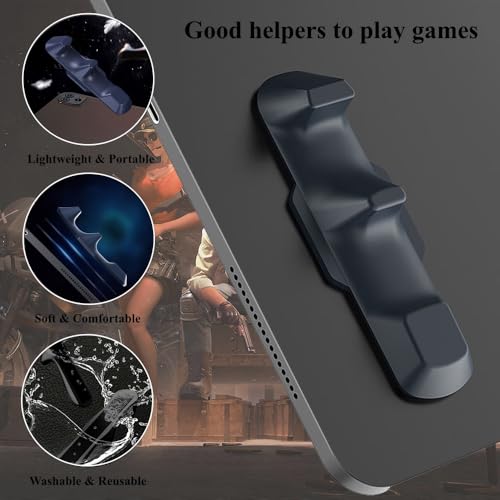PXIRQ Gaming Handle for iPad, [Washable & Reusable] Anti-Slip Silicone Gamepad Grip, Multi-Finger Triggers Operation Tablet Game Controller for PUBG/Knives Out/Rules of Survival - Image 5