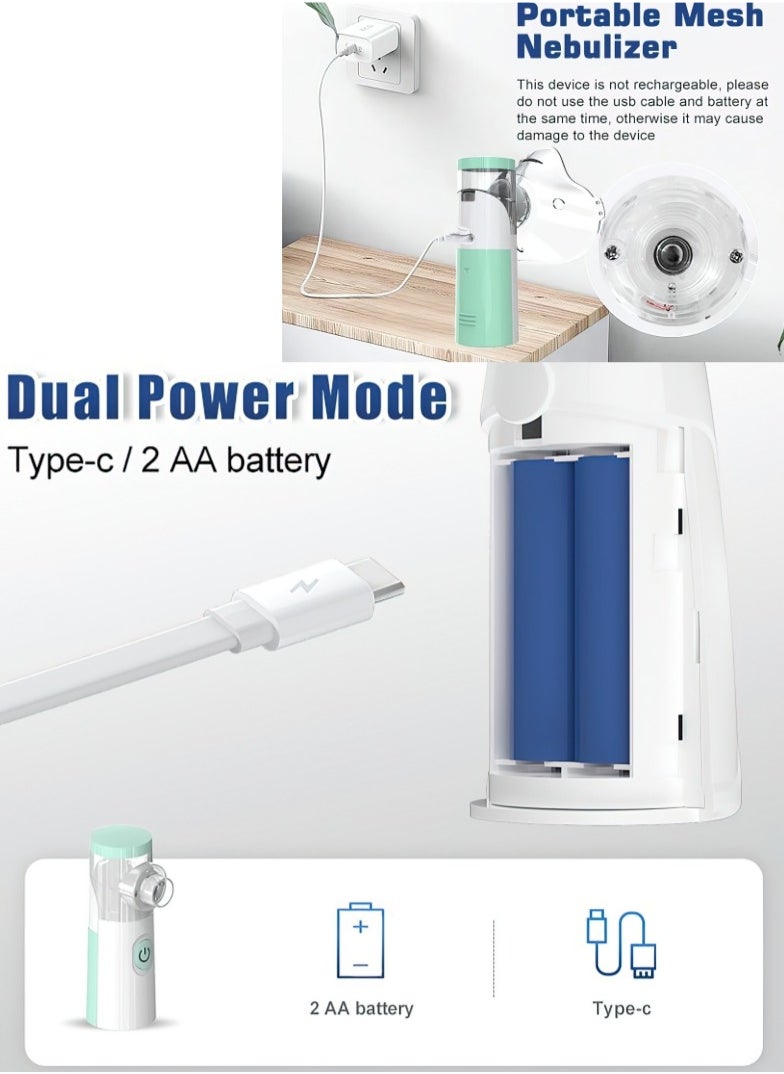 Goldfish - Low Power Consumption Compact Mesh Atomizer Handheld Household Atomizer - Image 1