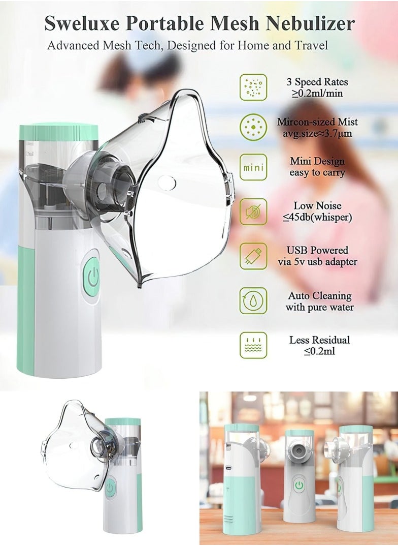 Goldfish - Low Power Consumption Compact Mesh Atomizer Handheld Household Atomizer - Image 1