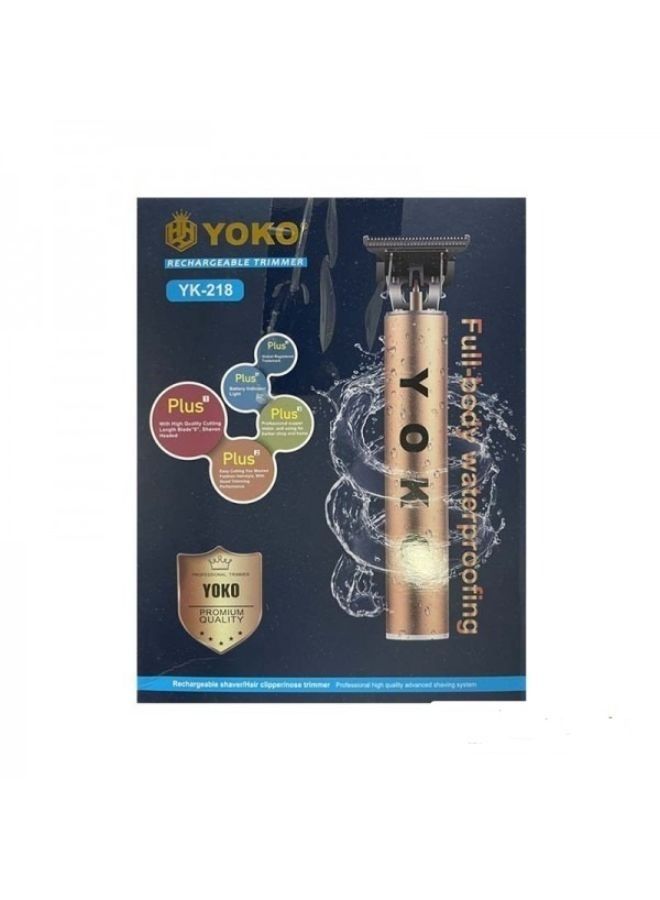 يوكو جولد مكينة حلاقة يوكو موديل YK 218 - Image 1