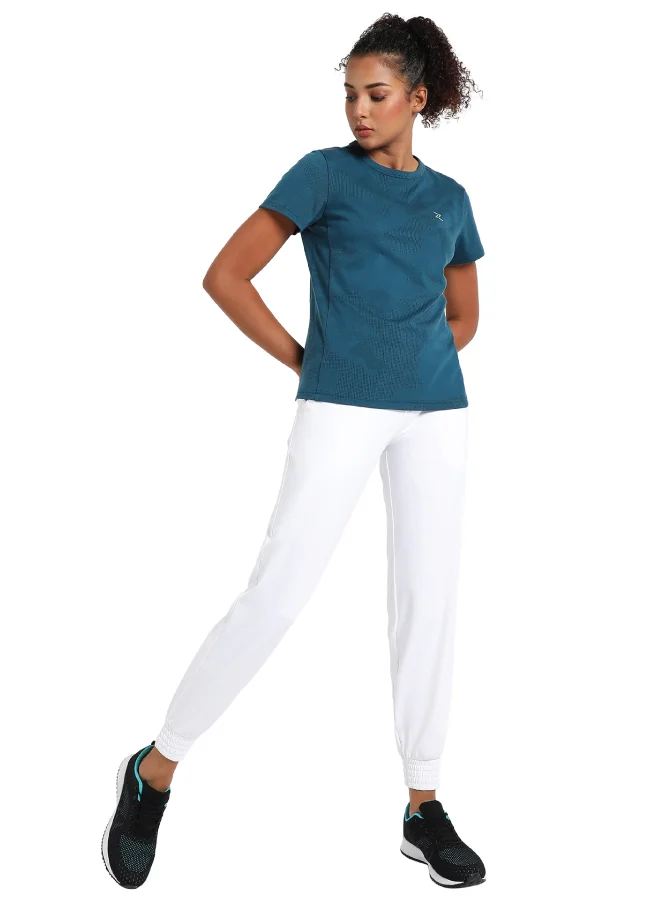 ZAECY Crew Neck T-shirt  Teal