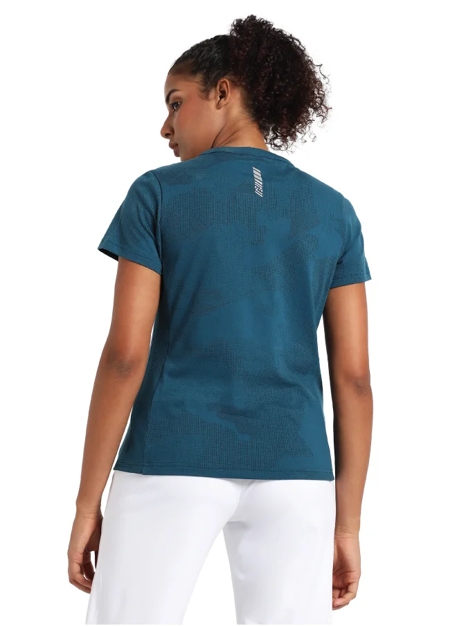 ZAECY Crew Neck T-shirt  Teal