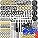 dspitwod Technical Gears Axle Pin Connectors Rubble Wheels Connectors Rack Gear Screw Track Building Brick Pieces Sets Compatible with Major Brand STEM Learning Kits for Kids Age 814 Years - Image 2