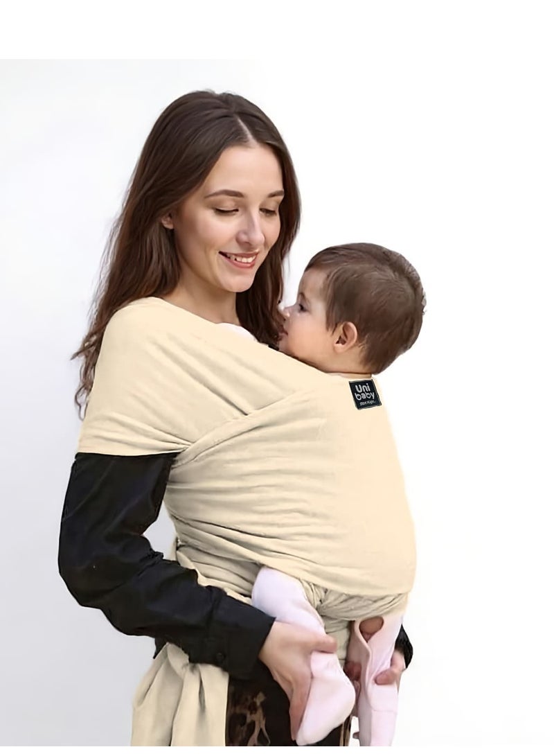 يوني بيبي حاملة أطفال راب حديثي الولادة من هابي كيدو متعددة الألوان (بيج)