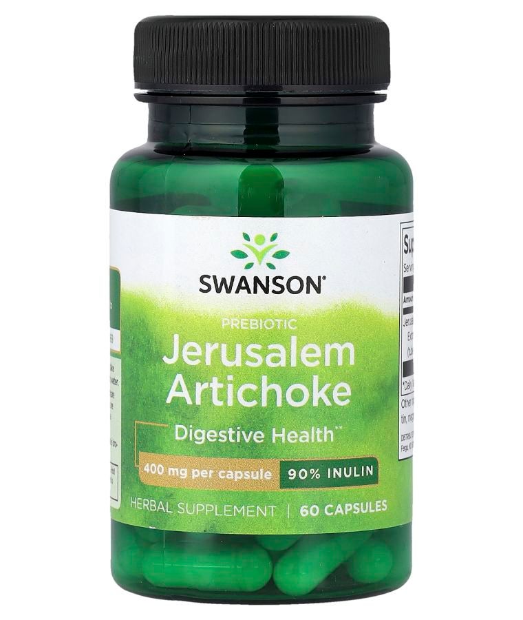 Prebiotic Jerusalem Artichoke 400 mg 60 Capsules