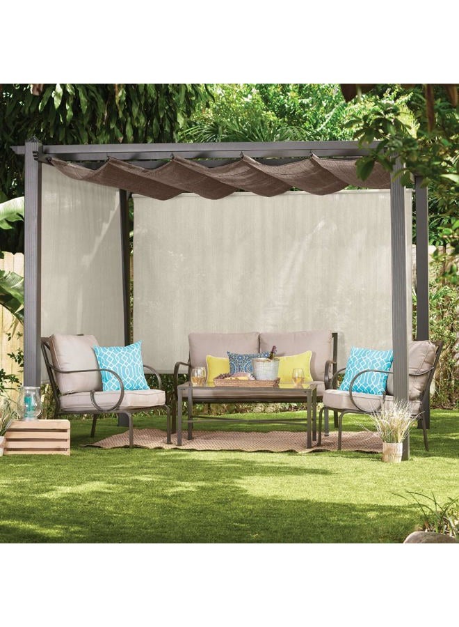 Coolaroo 462161 Roller Shade, 4' x 8', Pebble - Image 2