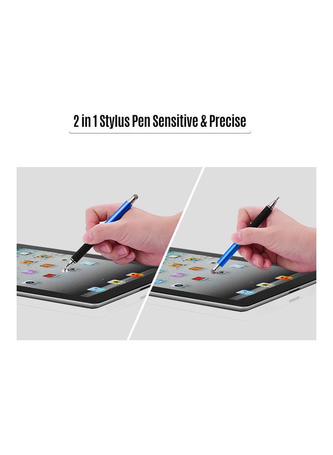 2-in-1 Precision Stylus Pen Blue - Image 4
