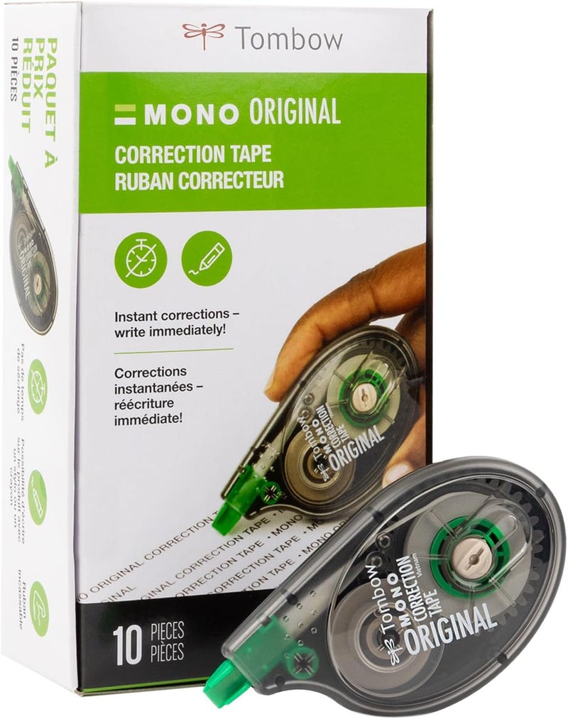 Tombow MONO Original Correction Tape - 10 Pack - Image 1