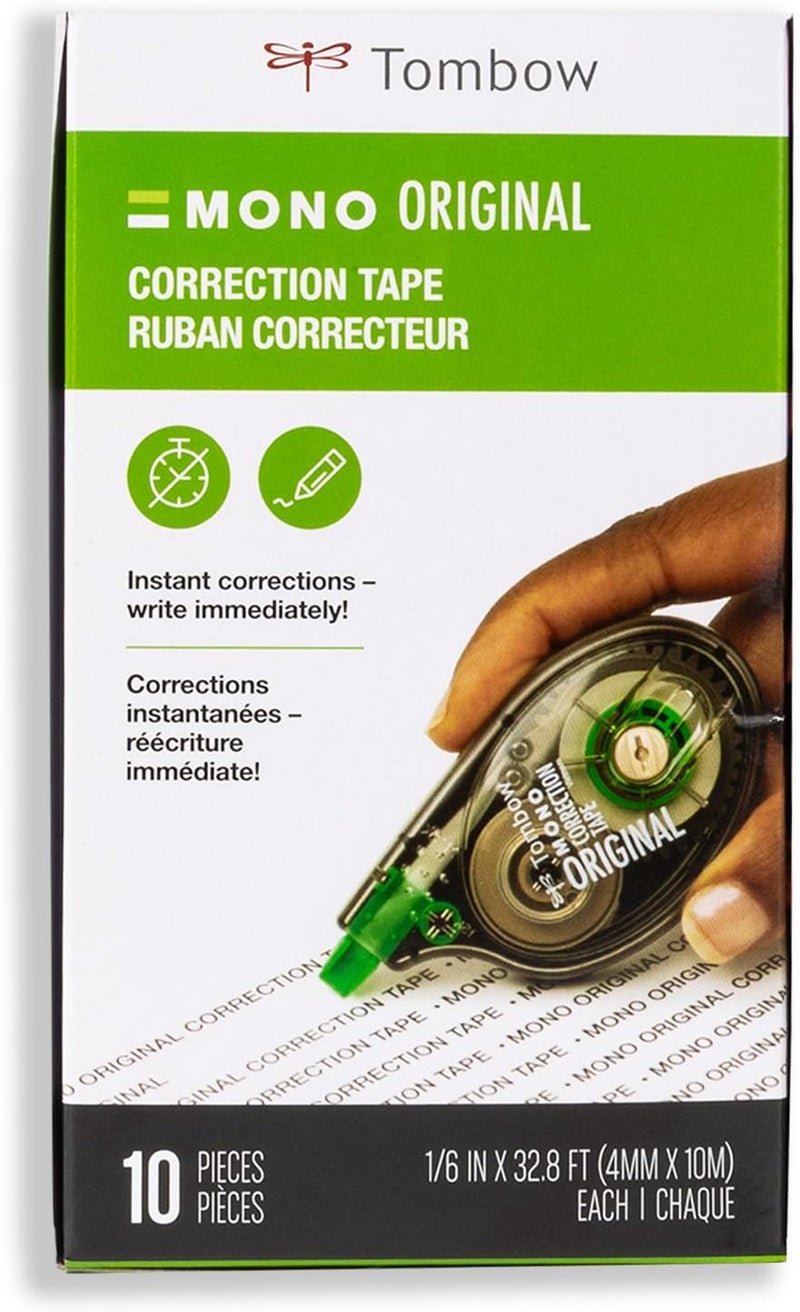 Tombow MONO Original Correction Tape - 10 Pack - Image 2