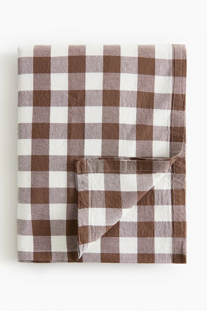 H&M Patterned cotton tablecloth