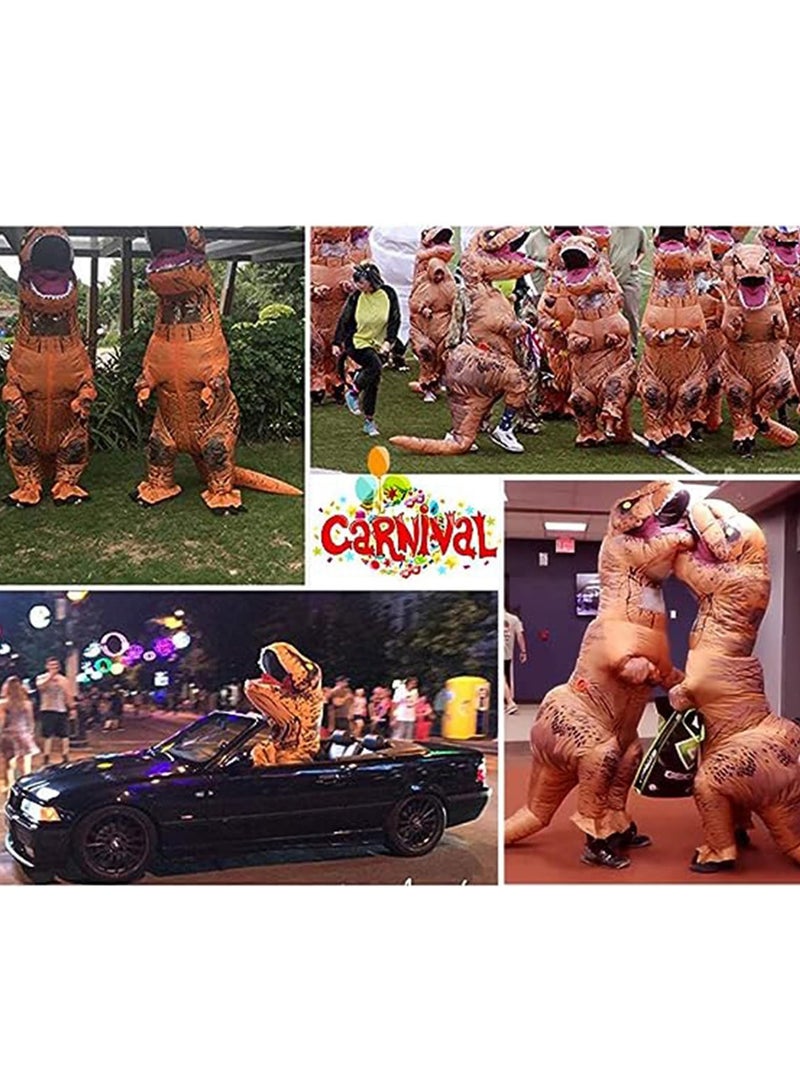 general Dinosaur Inflatable Cosplay Costume Funny Inflatable Costume T-Rex Costume Show For Height 59.05-74.8 Inches  - Image 2