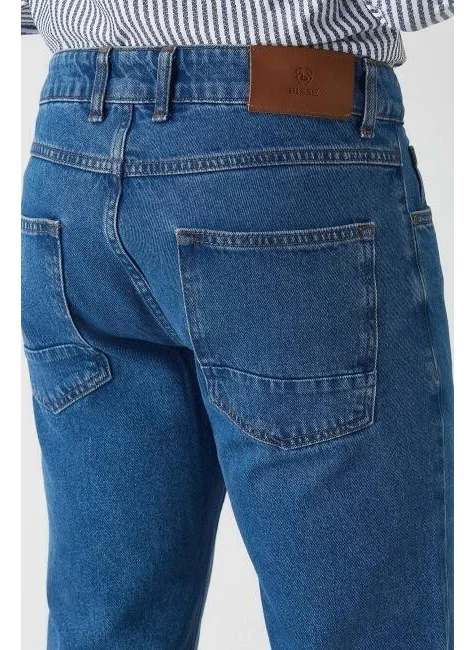 Bisse Men's 5 Pocket Jean Pants BLUE PNJ22K22204_D35