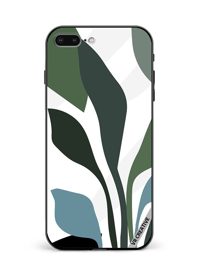 VR CREATIVE Protective Case Cover For Apple iPhone 7 Plus/8 Plus Leaf Tropical Design Multicolour - Image 1