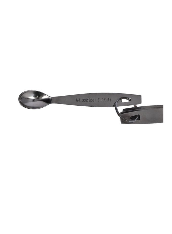 Royalford 4 Pieces Measuring Spoon Set Stainless Steel Premium Quality Durable Design Made In India - Image 1