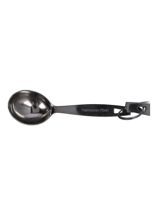 Royalford 4 Pieces Measuring Spoon Set Stainless Steel Premium Quality Durable Design Made In India - Image 3