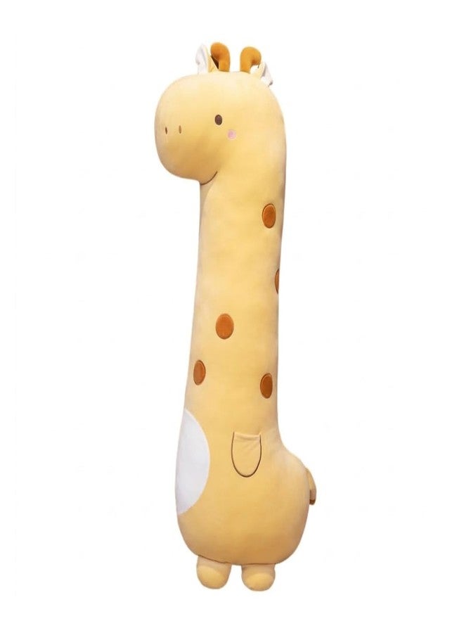 TechMax Solution Kawaii Style Giraffe Plush Toy Long Hugging Cushion Cute Stuffed Animal Gift for Children - Image 1