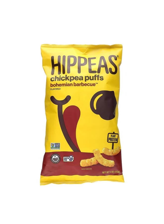 Hippeas Chickpea Puffs Bohemian Barbecue 4 oz 113 g - Image 1