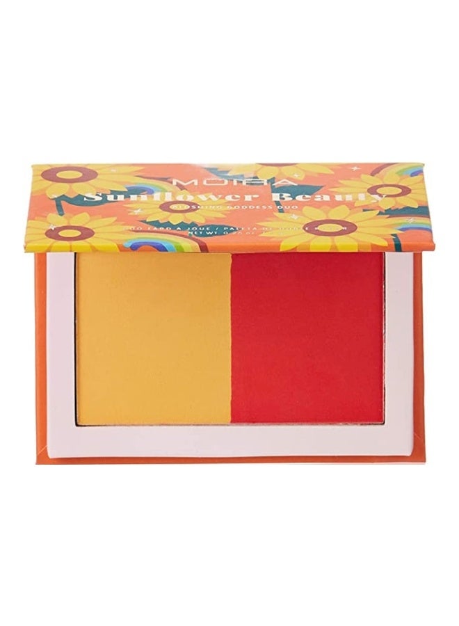 moira Sunflower Beauty Dual Blusher - Image 1