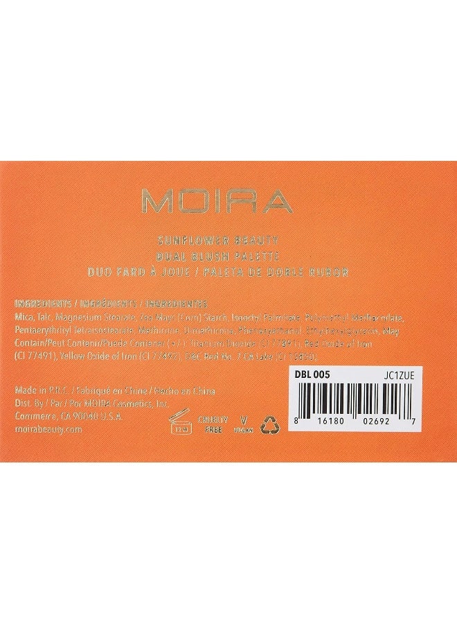 moira Sunflower Beauty Dual Blusher - Image 3