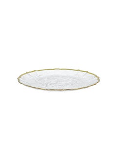 La Mesa La Mesa gold glass charger plate 13"  - Image 1