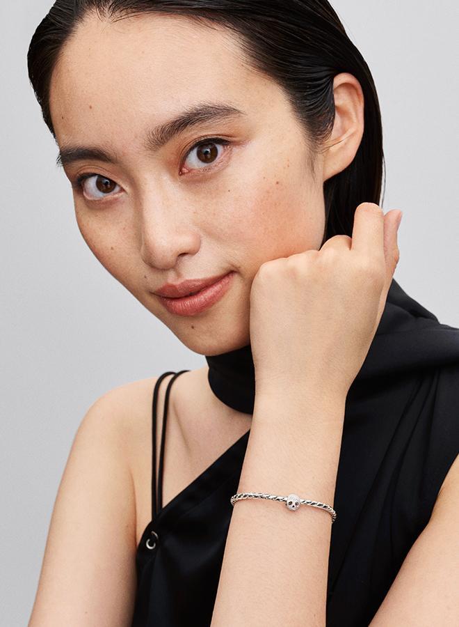 باندورا تعليقة جمجمة بنقوش بارزة - Image 4