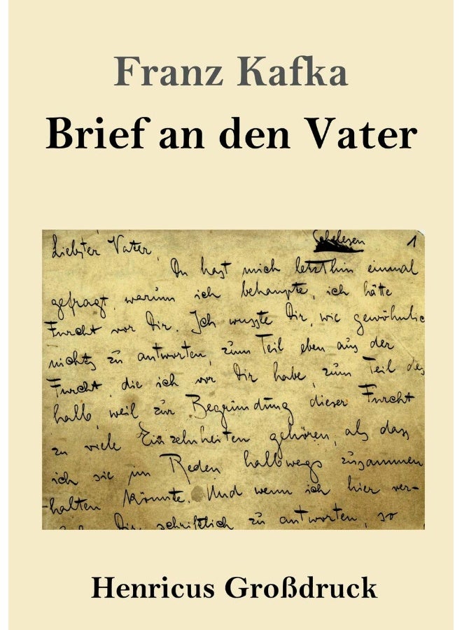 Brief an den Vater (Großdruck) - Image 1