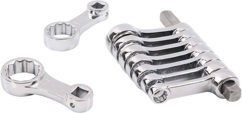 DISEN 9pcs Torque Adapter Set SAE - Durable Torque Wrench Adapter, 3/8" Drive, 12 Point - Image 1