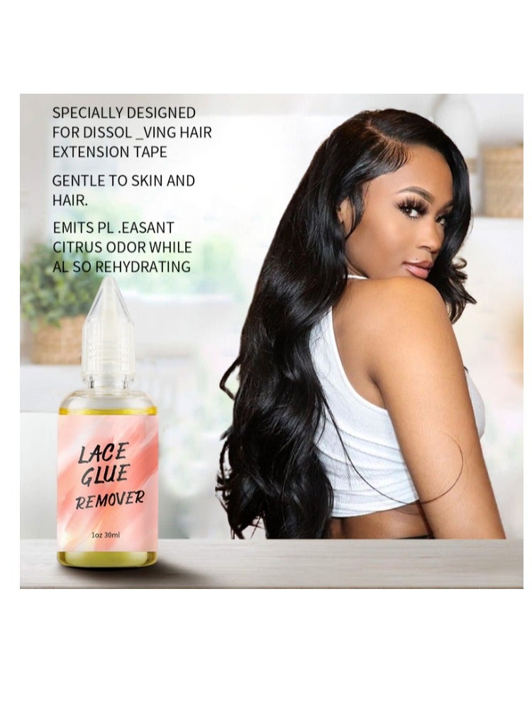 الواحة-TH 3 قطع من غراء الدانتيل، منتج لاصق للشعر المستعار، غراء شعر مستعار أمامي من الدانتيل، غراء دانتيل شفاف قوي وثابت، مزيل غراء الدانتيل يُستخدم لاستبدال الشعر - Image 2