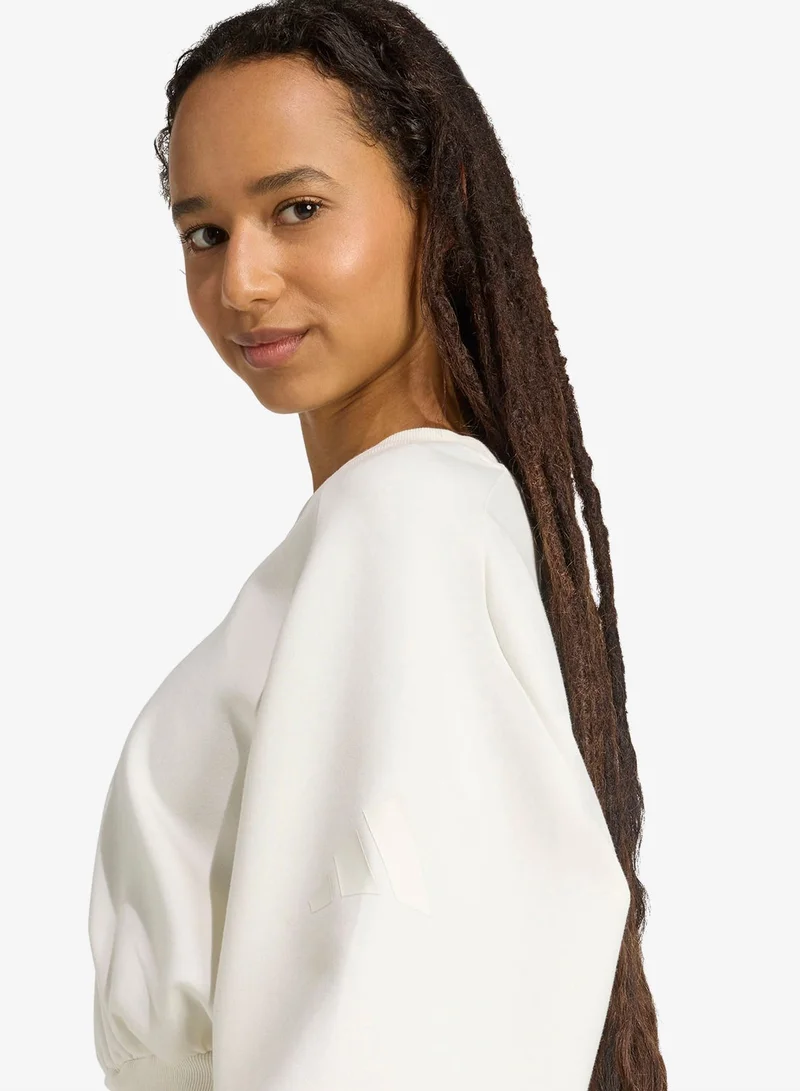 Adidas  Soft Lux Loose Sweatshirt for Women | Best Price UAE