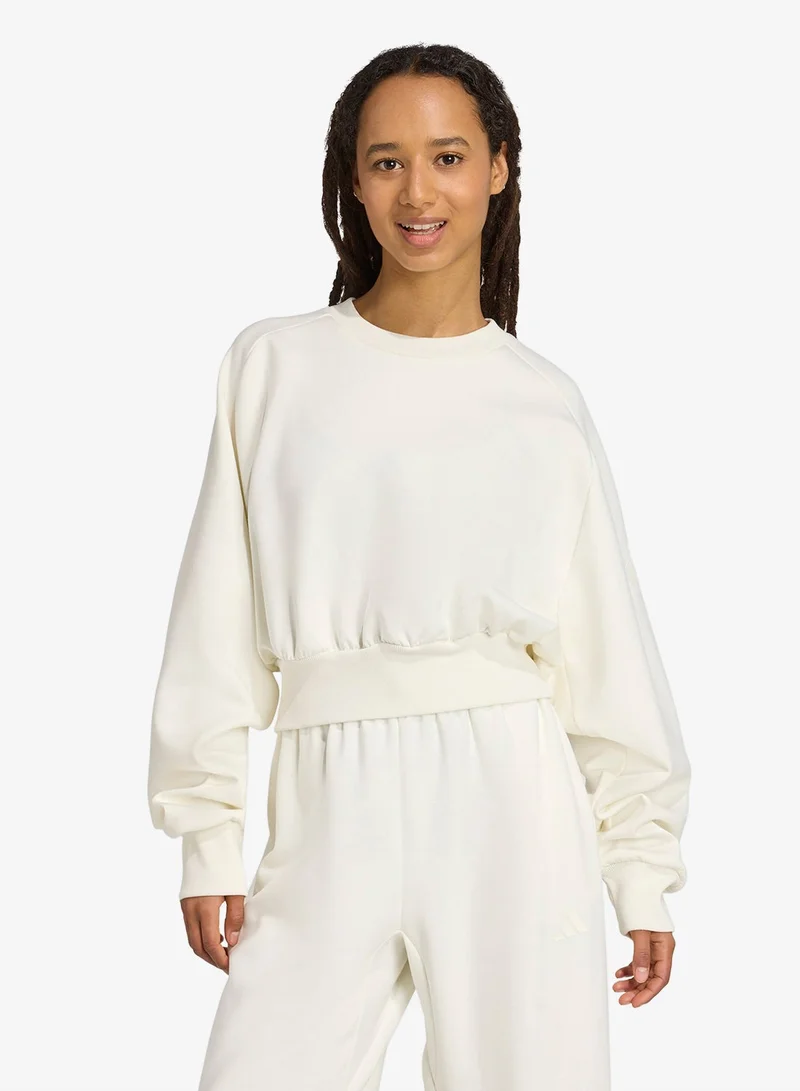 Adidas  Soft Lux Loose Sweatshirt for Women | Best Price UAE